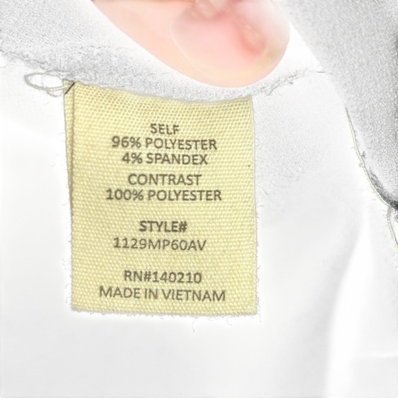 EUC Joie De Vivre Women's Plus Size Black Swiss Dot Blouse 3/4 Sleeves Size 1X - Picture 9 of 10